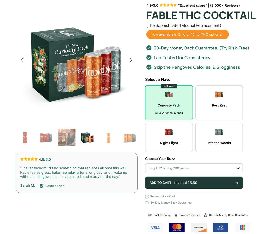 Drink Fable buy box