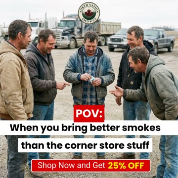 Static ad: better smokes, meme format